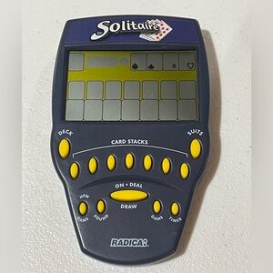 Radica Solitaire Handheld Console